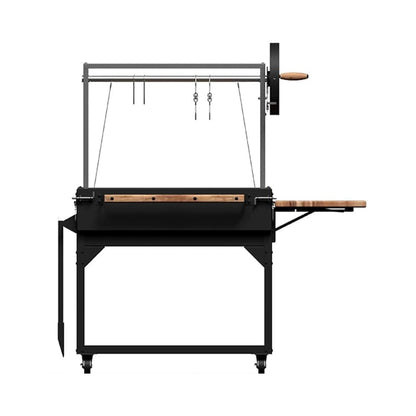 Backyard Discovery Heavy-Duty Argentine Santa Maria Heritage Wood Fire and Charcoal BBQ Grill