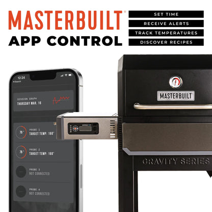 Gravity Series® 1050 Digital Charcoal Grill + Smoker
