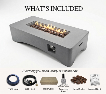 56' Propane Fire Pit Table