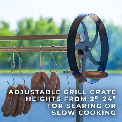 Argentine Santa Maria Heritage Wood Fire & Charcoal Grill, Fire Bricks