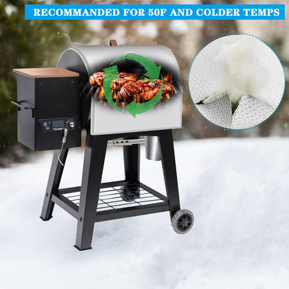 Grill Thermal Insulated Blanket for Pit Boss Lexington 540 Wood Pellet Grill, Insulation Blanket for Pit Boss Sportsman 500, Navigator 540/500/550 PB500NX PB500SP PB550G Grill Smoker Blanket