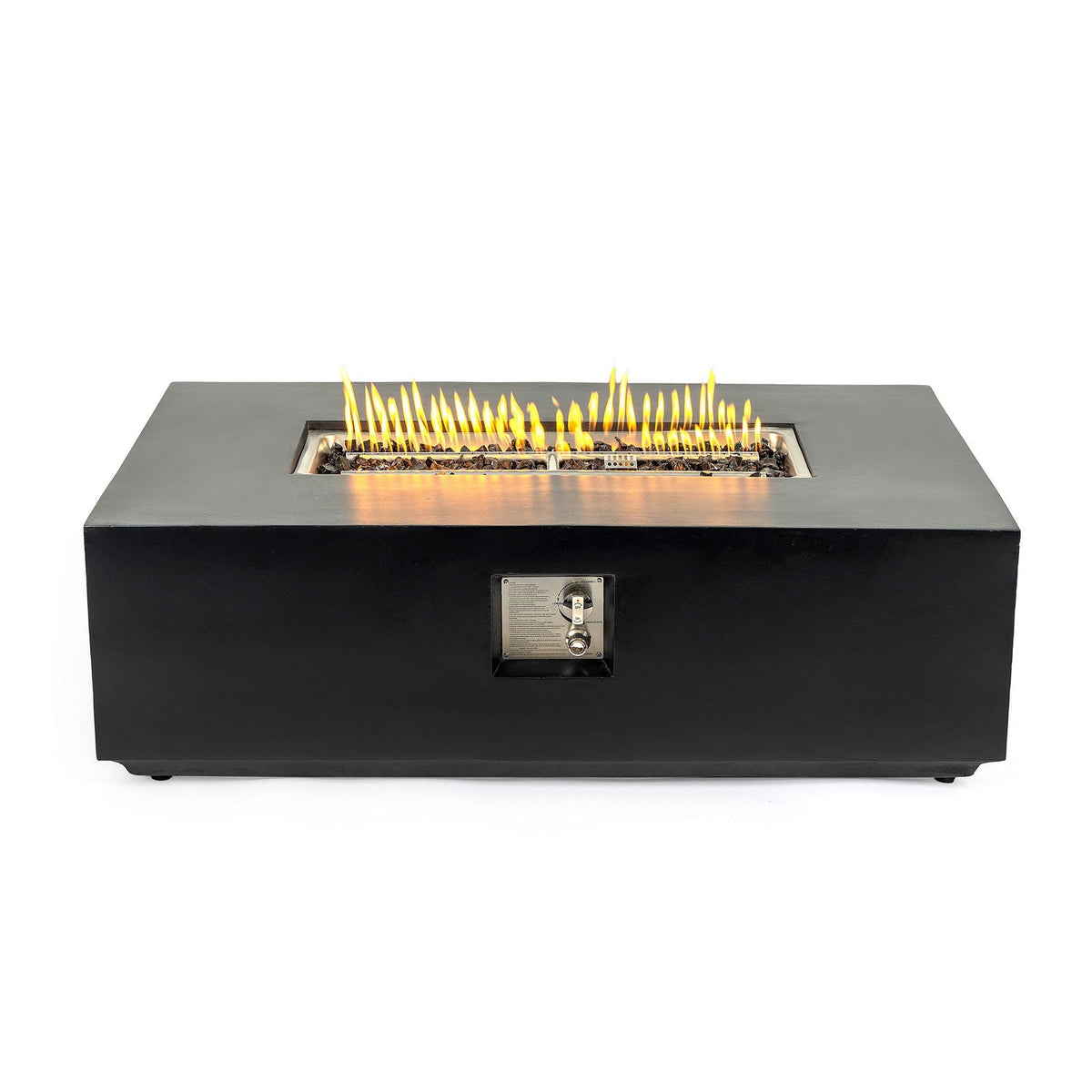 Propane / Natural Gas Fire Pit Table, 50,000 BTU - Charcoal