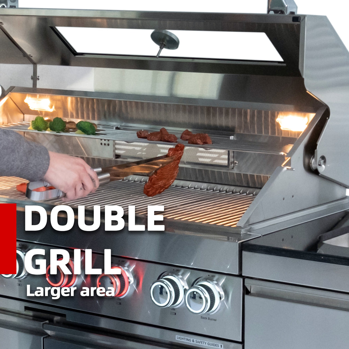 Navratil BBQ Six Burner, 85,000 BTU Grill