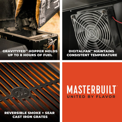Gravity Series® 1050 Digital Charcoal Grill + Smoker
