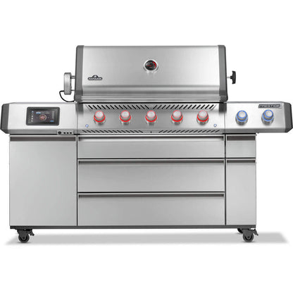 Patio Elegance Gas Grill Prestige PRO 665 Elite with Smart Technology & Electric Smoker Box