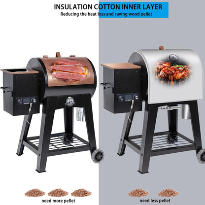 Grill Thermal Insulated Blanket for Pit Boss Lexington 540 Wood Pellet Grill, Insulation Blanket for Pit Boss Sportsman 500, Navigator 540/500/550 PB500NX PB500SP PB550G Grill Smoker Blanket