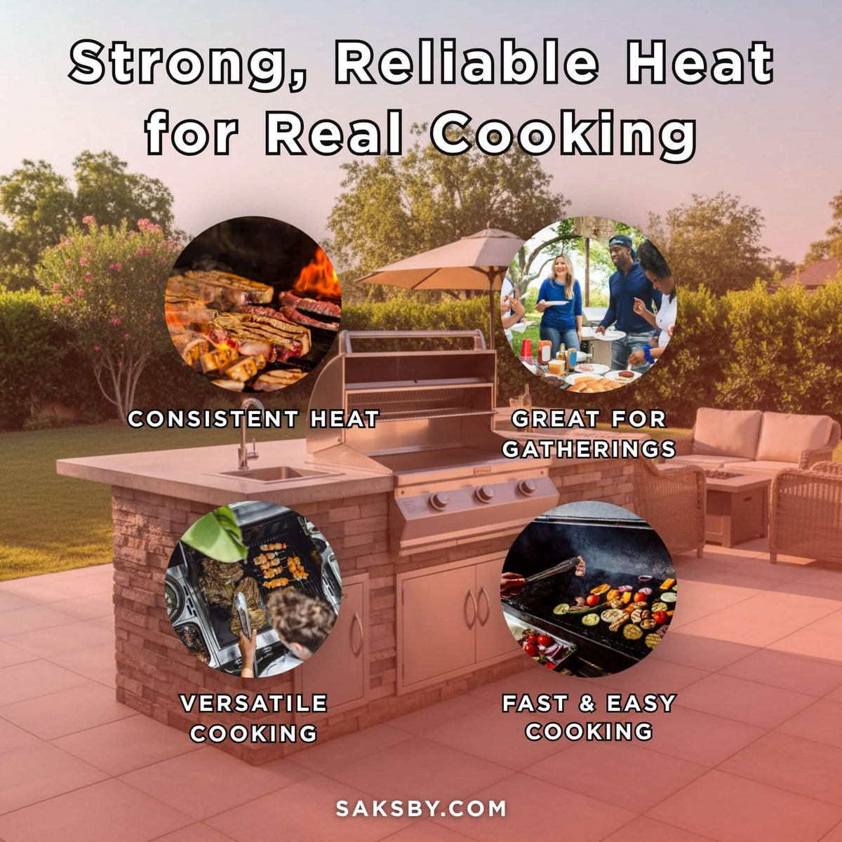 Fire Magic Choice 30-Inch Multi-User Built-In Grill With Analog Thermometer [CM540I-RT1N/P]