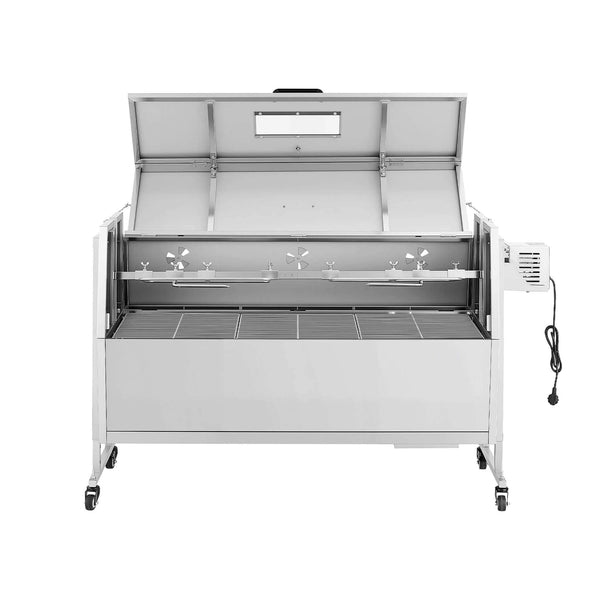 Heavy-Duty Spit Roaster Rotisserie BBQ Grill For Pig, Lamb And Chicken