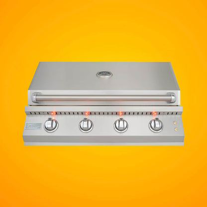 KoKoMo 32-Inch Premium 45K BTU Elite 4-Burner Built-In Gas Grill [KO-ELITE-4BG]