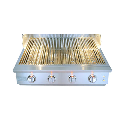 KoKoMo 32-Inch Premium 45K BTU Elite 4-Burner Built-In Gas Grill [KO-ELITE-4BG]
