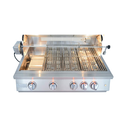 KoKoMo 32-Inch Premium 72K BTU Professional 4-Burner Built-In Gas Grill [KO-PRO-4BG]