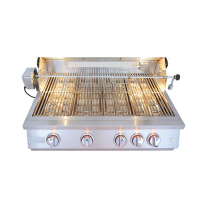 KoKoMo 32-Inch Premium 72K BTU Professional 4-Burner Built-In Gas Grill [KO-PRO-4BG]