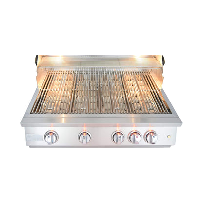 KoKoMo 32-Inch Premium 72K BTU Professional 4-Burner Built-In Gas Grill [KO-PRO-4BG]