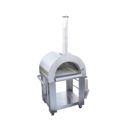 KoKoMo Grills Premium 32-Inch Stainless Steel Wood-Fired Pizza Oven [KO-PIZZAOVEN]
