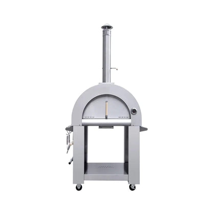 KoKoMo Grills Premium 32-Inch Stainless Steel Wood-Fired Pizza Oven [KO-PIZZAOVEN]