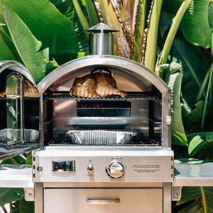 Summerset 60-Inch Outdoor Freestanding Gas Pizza Oven [SS-OVFS-LP/NG]