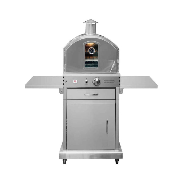 Summerset 60-Inch Outdoor Freestanding Gas Pizza Oven [SS-OVFS-LP/NG]