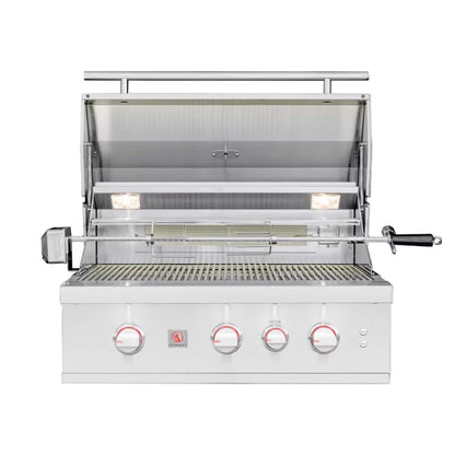 Summerset TRL Pro Built-In Grill With Rear Infrared Burner And Rotisserie Kit [TRLPRO]